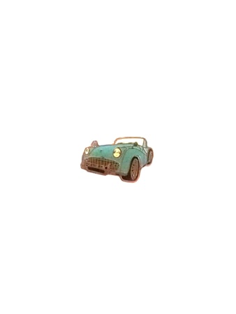 Bil Pin Mått: 2.6 x 1.8 cm.