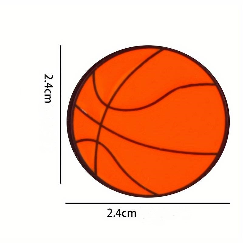 Basketboll Pin Diameter 2.4 cm Material: Metall