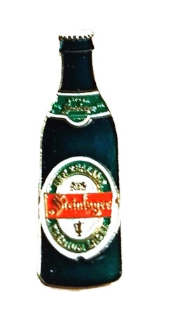 Steinlager Bryggeri Nya Zeeland. Mått: ca 4.0 x 1.2 cm