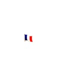 Frankrike flaggpin Material: Metall Storlek: 1.6 cm x 1.9 cm