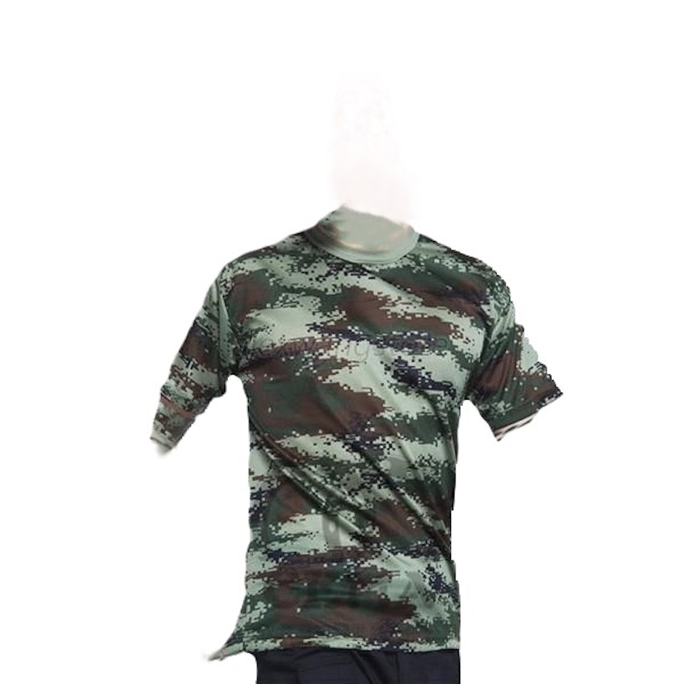 Soldier Camouflage Tactical (M) Short Sleeve T-Shirt Quick Dry Tee
