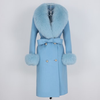VALERIE COAT SKY
