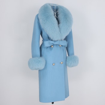 VALERIE COAT SKY