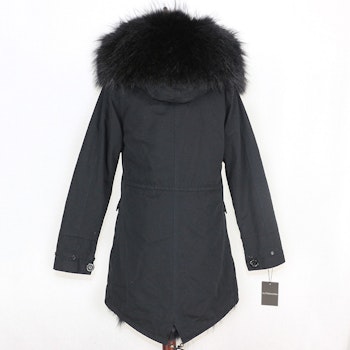 SCARLETT PARKA ALL BLACK