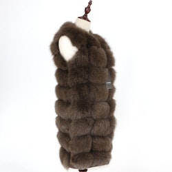 TIFFANY VEST CHOCOLATE