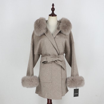ANGELINA COAT KHAKI
