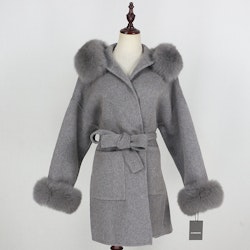 ANGELINA COAT GREY