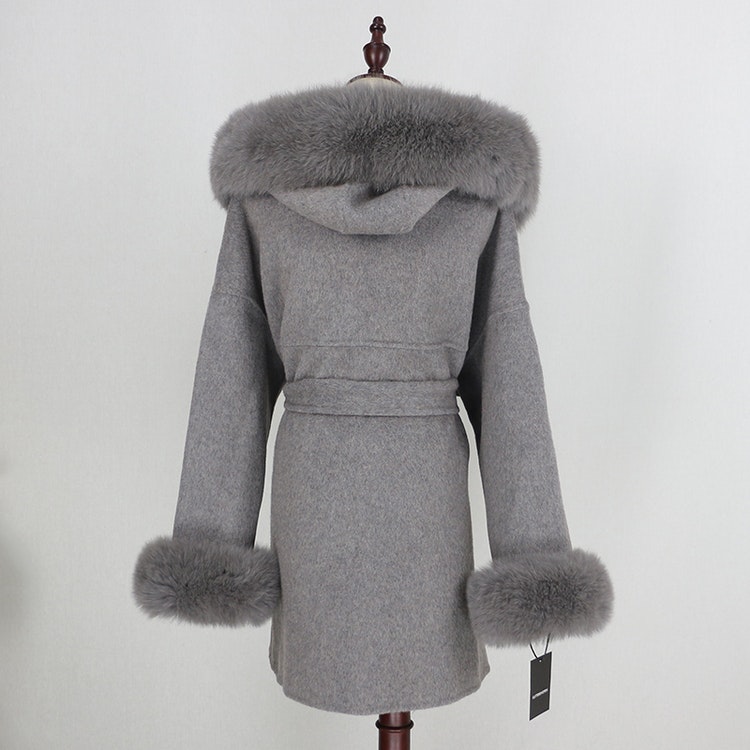 ANGELINA COAT GREY