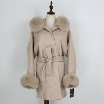 ANGELINA COAT TAN