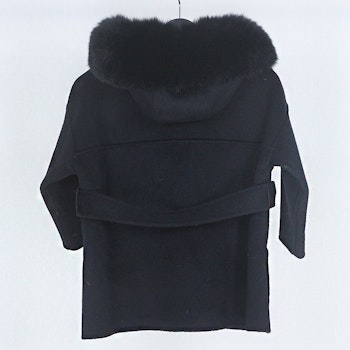 KIDS VALENTINA COAT BLACK