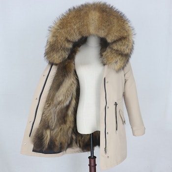 NAOMI PARKA BEIGE