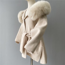 KIDS VALENTINA COAT WHITE