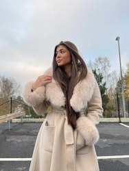 Monaco Coat Beige