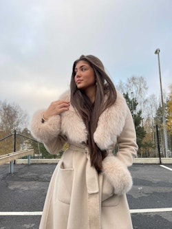 Monaco Coat Beige