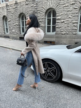 GIOVANNA COAT NUDE