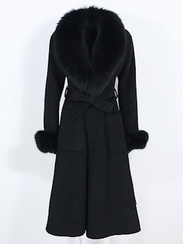 Monaco Coat Black