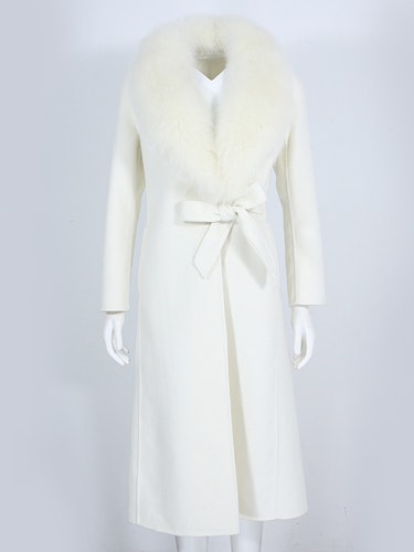 MANHATTAN COAT WHITE