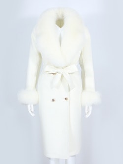 VALERIE COAT WHITE