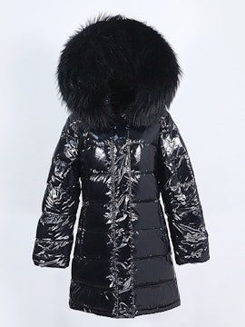 GLOSS JACKET ALL BLACK