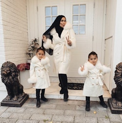 KIDS VALERIE COAT WHITE