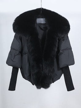 PAULINA JACKET SHORT ALL BLACK