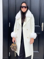 VALERIE COAT WHITE
