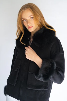 CHLOE COAT BLACK