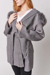 VALENTINA COAT GREY