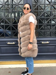 TIFFANY VEST LIGHT KHAKI