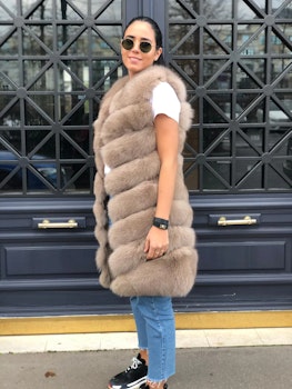 TIFFANY VEST LIGHT KHAKI