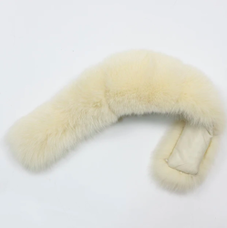 PÄLSKRAGE LJUSBEIGE