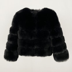 CANNES JACKET FAKE FUR BLACK