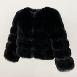 CANNES JACKET FAKE FUR BLACK