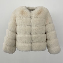 CANNES JACKET FAKE FUR WHITE