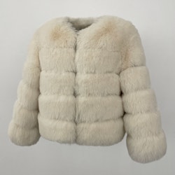 CANNES JACKET FAKE FUR WHITE
