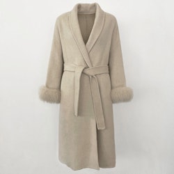 SYDNEY COAT LONG BEIGE