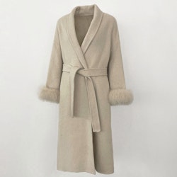 SYDNEY COAT LONG BEIGE