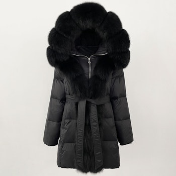 NESSA JACKET FULL BLACK