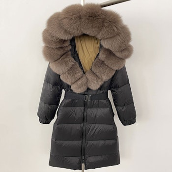 DANYA JACKET LONG BLACK