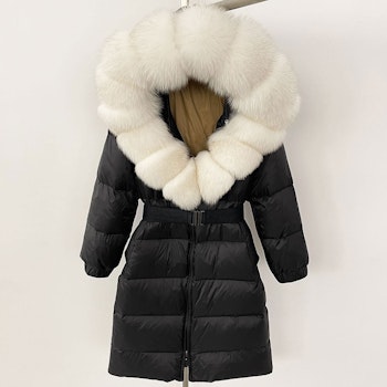 DANYA JACKET LONG BLACK
