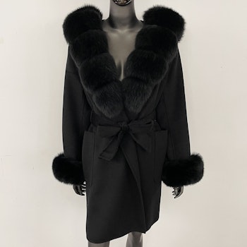 MILA COAT ALL BLACK