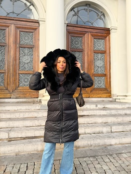 DANYA JACKET LONG ALL BLACK
