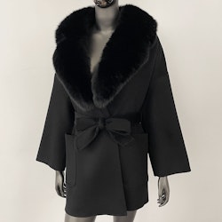 LILLY COAT SHORT BLACK