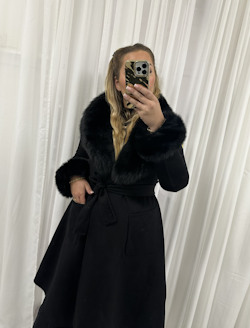 Monaco Coat Black