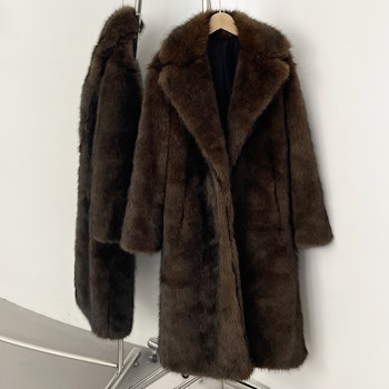 VIENNA COAT CREAM COFFEE