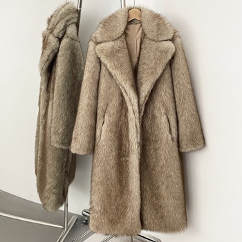VIENNA COAT CREAM TAN