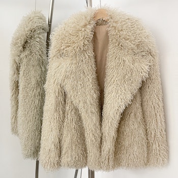 MILLIE COAT ALMOND