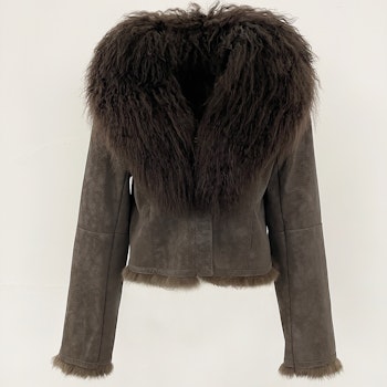 ALBA JACKET BROWN