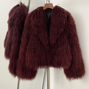 ROCHELLE SHEARLING JACKET BOUGOURY