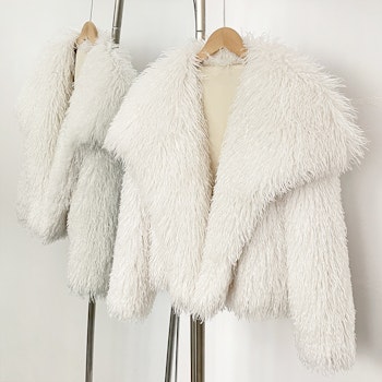 PAOLA FAKE FUR WHITE